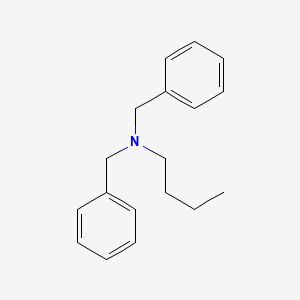 molecular formula C18H23N B1608331 N,N-dibenzylbutan-1-amine CAS No. 22014-90-0
