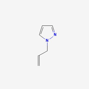molecular formula C6H8N2 B1608339 1-烯丙基-1H-吡唑 CAS No. 35852-74-5
