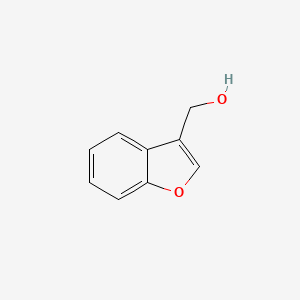 molecular formula C9H8O2 B1608344 苯并呋喃-3-基甲醇 CAS No. 4687-23-4
