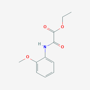 molecular formula C11H13NO4 B1608345 [(2-甲氧基苯基)氨基](氧代)乙酸乙酯 CAS No. 7267-26-7