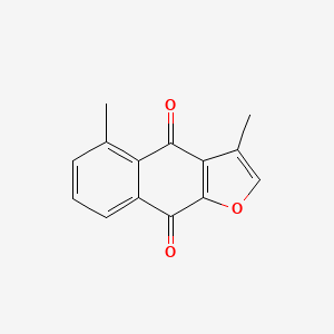 molecular formula C14H10O3 B1608367 马图林酮 CAS No. 22985-02-0