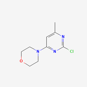 B1608373 4-(2-Chloro-6-methylpyrimidin-4-yl)morpholine CAS No. 52026-43-4