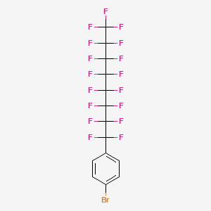 molecular formula C14H4BrF17 B1608382 1-溴-4-(十七氟辛基)苯 CAS No. 206560-77-2