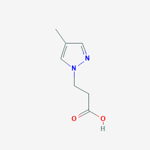3-(4-methyl-1H-pyrazol-1-yl)propanoic acid