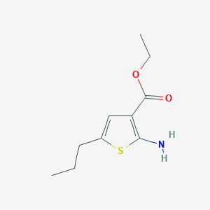 Ethyl 2-amino-5-propylthiophene-3-carboxylate
