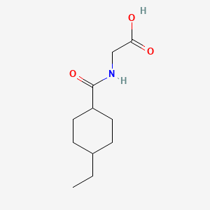 N-[(4-ethylcyclohexyl)carbonyl]glycine