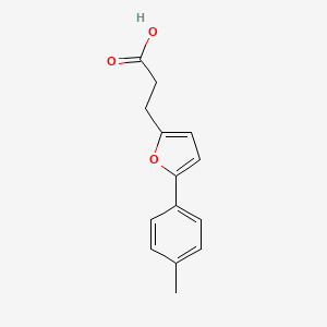 3-(5-p-Tolyl-furan-2-yl)-propionic acid