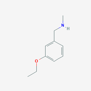 B1608437 (3-Ethoxyphenyl)-N-methylmethanamine CAS No. 893581-62-9