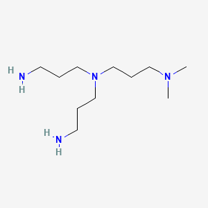 molecular formula C11H28N4 B1608446 N,N-Bis(3-aminopropyl)-N',N'-dimethylpropane-1,3-diamine CAS No. 71326-30-2