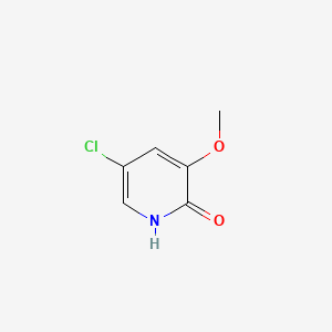 molecular formula C6H6ClNO2 B1608449 5-氯-3-甲氧基-1H-吡啶-2-酮 CAS No. 94135-59-8