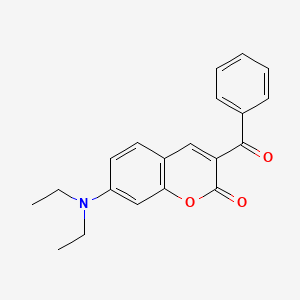 molecular formula C20H19NO3 B1608465 3-Benzoyl-7-diethylaminocoumarin CAS No. 77016-78-5