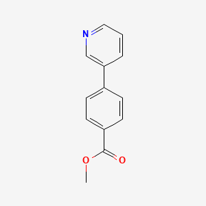 molecular formula C13H11NO2 B1608469 Methyl 4-pyridin-3-ylbenzoate CAS No. 90395-47-4