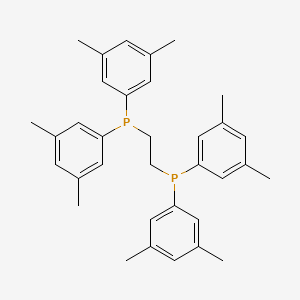 molecular formula C34H40P2 B1608473 1,2-Bis[bis(3,5-dimethylphenyl)phosphino]ethane CAS No. 220185-35-3