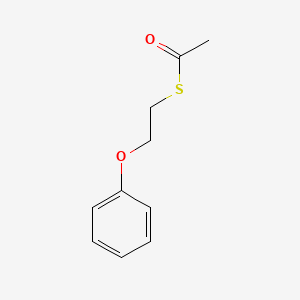 molecular formula C10H12O2S B1608479 S-(2-苯氧乙基)硫代乙酸酯 CAS No. 60359-72-0
