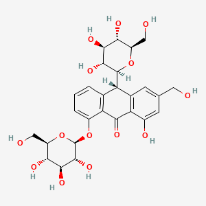 molecular formula C27H32O14 B1608486 番泻叶苷 A CAS No. 53823-08-8