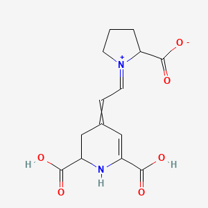 molecular formula C14H16N2O6 B1608488 指示黄质 CAS No. 2181-75-1