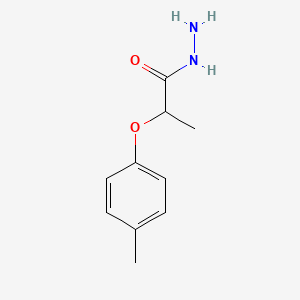molecular formula C10H14N2O2 B1608495 2-(4-Methylphenoxy)propanohydrazide CAS No. 83798-16-7