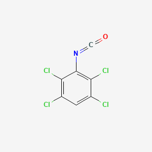 molecular formula C7HCl4NO B1608500 2,3,5,6-Tetrachlorophenyl isocyanate CAS No. 40398-02-5