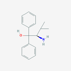 B160854 (R)-(+)-2-Amino-3-methyl-1,1-diphenyl-1-butanol CAS No. 86695-06-9