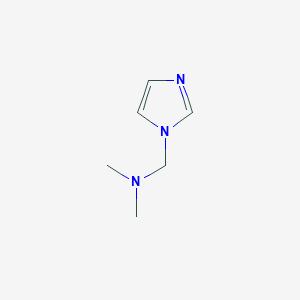 molecular formula C6H11N3 B1608549 1-(1H-Imidazol-1-yl)-N,N-dimethylmethanamine CAS No. 23230-39-9