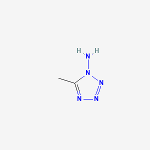 molecular formula C2H5N5 B1608551 5-甲基-1-氨基四唑 CAS No. 56601-89-9