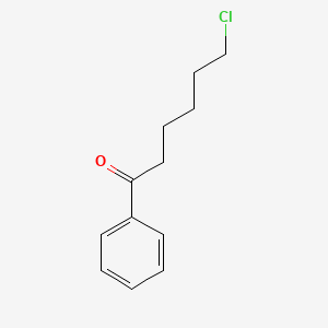 molecular formula C12H15ClO B1608554 6-Chloro-1-oxo-1-phenylhexane CAS No. 946-01-0