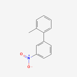 molecular formula C13H11NO2 B1608564 2-甲基-3'-硝基-1,1'-联苯 CAS No. 51264-60-9