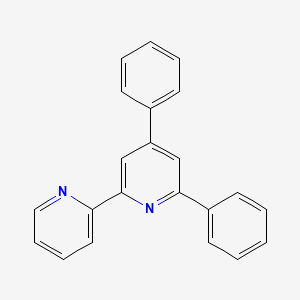 molecular formula C22H16N2 B1608569 4,6-Diphenyl-[2,2']bipyridinyl CAS No. 57476-59-2