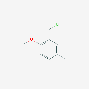 molecular formula C9H11ClO B1608580 2-(Chloromethyl)-1-methoxy-4-methylbenzene CAS No. 7048-41-1