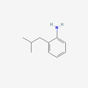 molecular formula C10H15N B1608592 2-异丁基苯胺 CAS No. 71182-59-7