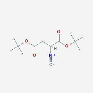 molecular formula C13H21NO4 B1608616 Di-tert-butyl 2-isocyanosuccinate CAS No. 1027757-05-6