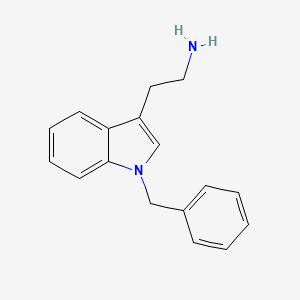 B1608622 2-(1-Benzyl-1H-indol-3-YL)-ethylamine CAS No. 4307-98-6