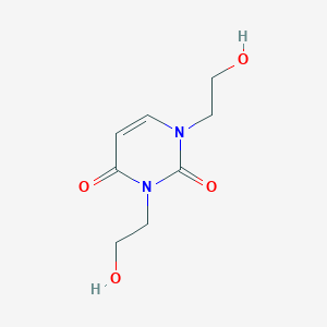 molecular formula C8H12N2O4 B1608638 1,3-双(2-羟乙基)尿嘧啶 CAS No. 711-66-0