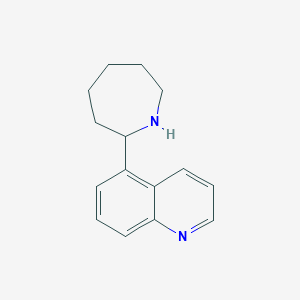 B1608644 5-Azepan-2-YL-quinoline CAS No. 527673-86-5