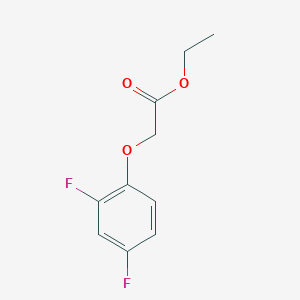 molecular formula C10H10F2O3 B1608645 2-(2,4-二氟苯氧基)乙酸乙酯 CAS No. 717-30-6