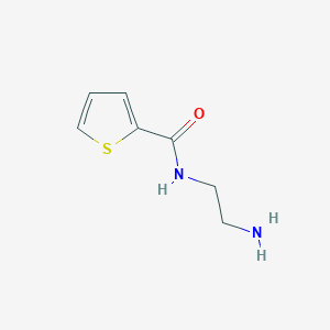 molecular formula C7H10N2OS B1608647 N-(2-aminoethyl)thiophene-2-carboxamide CAS No. 58827-15-9
