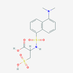 molecular formula C15H18N2O7S2 B1608671 Dansyl-L-cysteic acid CAS No. 28223-61-2