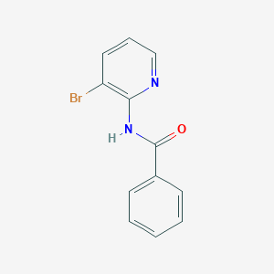 molecular formula C12H9BrN2O B1608677 N-(3-bromopyridin-2-yl)benzamide CAS No. 620939-76-6