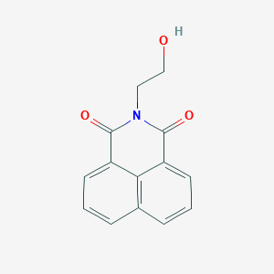 B160868 2-(2-Hydroxyethyl)-1H-benzo[de]isoquinoline-1,3(2H)-dione CAS No. 5450-40-8