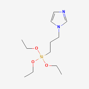 B1608684 1-[3-(Triethoxysilyl)propyl]-1H-imidazole CAS No. 63365-92-4