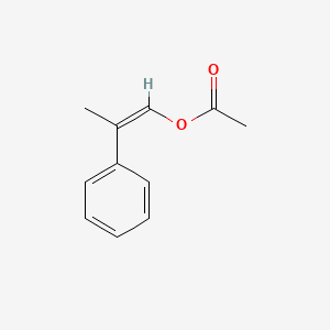 B1608701 (Z)-2-Phenylpropenyl acetate CAS No. 37973-52-7