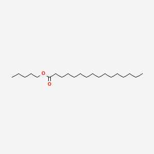 molecular formula C21H42O2 B1608707 棕榈酸戊酯 CAS No. 31148-31-9