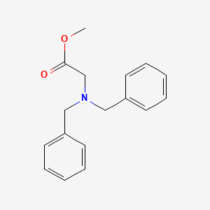 molecular formula C17H19NO2 B1608708 Methyl 2-(dibenzylamino)acetate CAS No. 94226-55-8