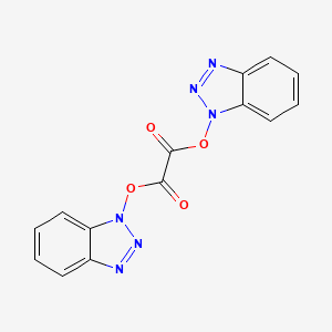 molecular formula C14H8N6O4 B1608725 Bis(benzotriazol-1-yl) oxalate CAS No. 89028-37-5