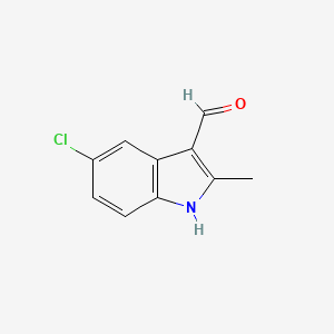 molecular formula C10H8ClNO B1608742 5-Chloro-2-methyl-1H-indole-3-carbaldehyde CAS No. 57335-86-1