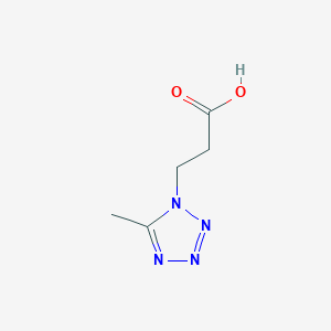 molecular formula C5H8N4O2 B1608743 3-(5-methyl-1H-tetrazol-1-yl)propanoic acid CAS No. 876716-20-0