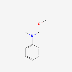 molecular formula C10H15NO B1608752 N-(乙氧甲基)-N-甲基苯胺 CAS No. 207291-40-5
