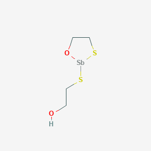 B160876 Ethanol, 2-(1,3,2-oxathiastibolan-2-ylthio)- CAS No. 1843-42-1