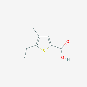 B1608778 5-Ethyl-4-methylthiophene-2-carboxylic acid CAS No. 40808-25-1