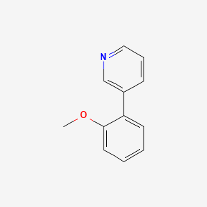 molecular formula C12H11NO B1608795 3-(2-Methoxyphenyl)pyridine CAS No. 5958-01-0